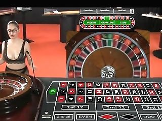 Sexy Dealer(croupier) Selena  Online Roulette